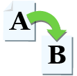 A-B icon